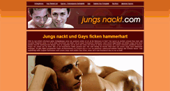 Desktop Screenshot of jungs-nackt.com